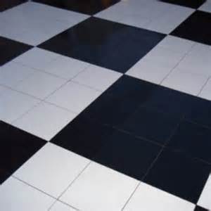 Dance Floor - 3' x 3' Black and White-0