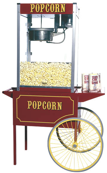 Popcorn Machine w/ Cart