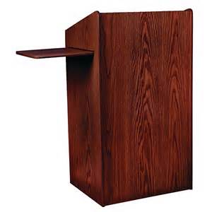 Presidential Style Toast Lectern w/ Case-0