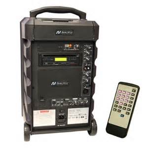 Sound System/Battery/ w/ Wireless Mic & CD Player-15673