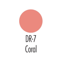 DR-7 Coral, Powder Rouge, .12oz./3.5gm.