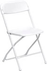 Plastic Folding Chair White-0