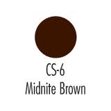 CS-6 Midnite Brown, Creme Shadow, .25oz./7gm.