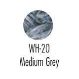 WH-20 Medium Grey, Crepe Wool Hair, 36" length