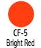 CF-5 Bright Red, MagiCake Aqua Paint, .21oz./6gm.