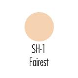 SH-1 Fairest, Matte HD Foundation, .5oz./14gm.