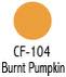 CF-104 Burnt Pumpkin, MagiCake Aqua Paint, .21oz./6gm.