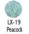 LX-19 Peacock, Lumière Luxe Powders , .24oz./7gm.