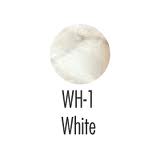 WH-1 White, Crepe Wool Hair, 36" length