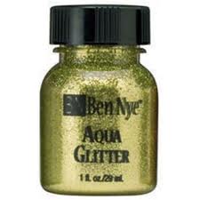 AG-1 Gold, Aqua Glitter Paint, 1 fl. oz./29ml.