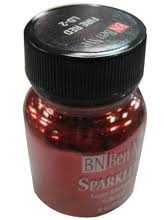 LD-2 Fire Red Large, Sparklers Glitter, .5oz./14gm.