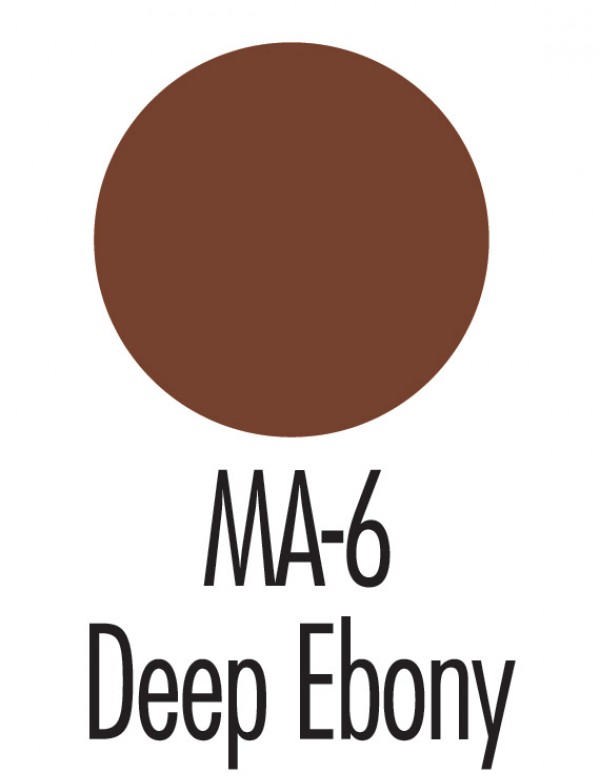 MA-6 Deep Ebony, Maple Series, Creme Foundations .5oz./14gm.-0