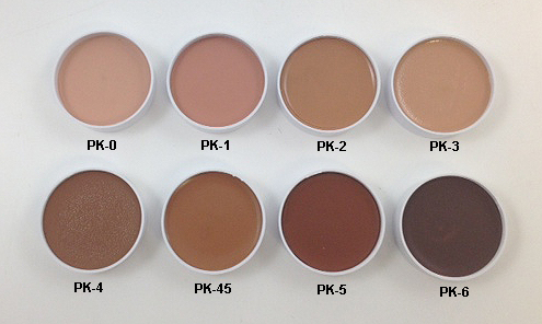 Ben Nye Makeup: PK-3 Olive: Fair/Medium, Personal Kits, 4oz-0