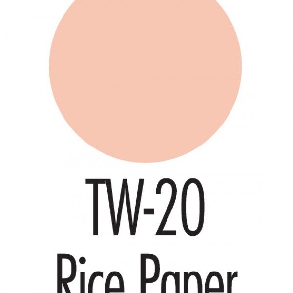 TW-20 Rice Paper, Twenty Series, Creme Foundations .5oz./14gm.-0