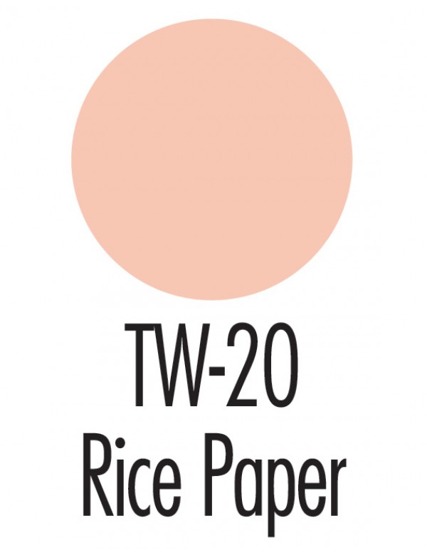 TW-20 Rice Paper, Twenty Series, Creme Foundations .5oz./14gm.-0