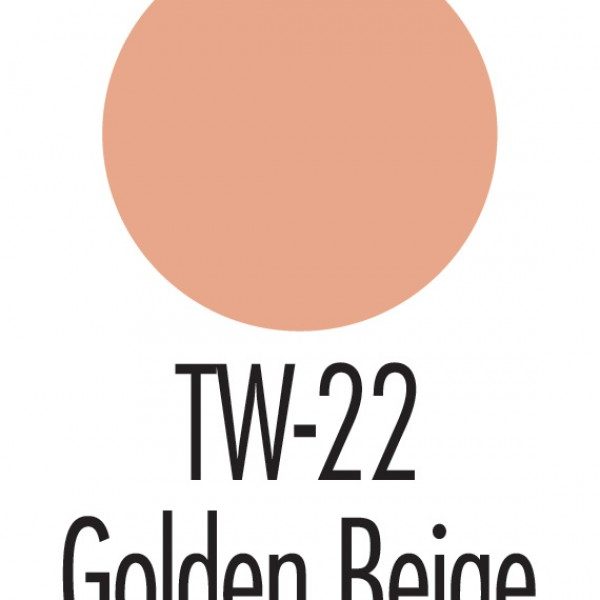 TW-22 Golden Beige, Twenty Series, Creme Foundations .5oz./14gm.-0