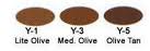 Y-1 Lite Olive, Creme Foundation, .5oz./14gm.