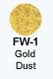 FW-1 Gold Dust, Fireworks Creme Colors, .3oz./8.5gm.