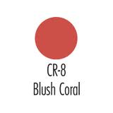 CR-8 Blush Coral, Creme Rouge, .25oz./7gm.