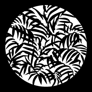 Gobo, Foliage Ferns Reversed MS-1044-0