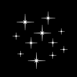 Gobo, Stars Sparkling MS-1088-0