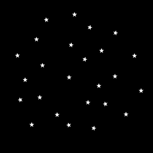 Gobo, Starry Night MS-1091-0