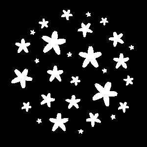 Gobo, Asterisk Flowers MS-1157-0