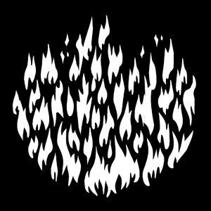 Gobo, Breakup Fire Flames MS-2475-0