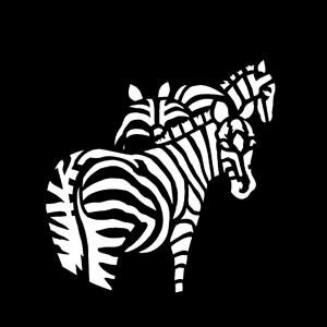 Gobo, Africa Zebras MS-4116-0