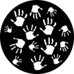 Gobo, Breakups: Handprints - 76514-0