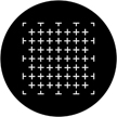 Gobo, Rotation: Crosses - 71019-0
