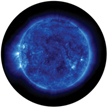 Gobo, Glass Color Scene: Blue Corona - 86671-0