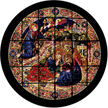 Gobo, Glass Color Scene: Devotional Stained Glass 2 - 86676-0