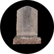 Gobo, Glass Color Scene: Headstone (KC Hooper) - 86688-0