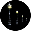 Gobo, Glass Color Scene: Street Lights (Lisa Cuscuna) - 86697-0