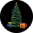 Gobo, Glass Color Scene: Tree & Presents (Lisa Cuscuna) - 86706-0