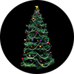 Gobo, Glass Color Scene: Decorated Tree (Lisa Cuscuna) - 86707-0