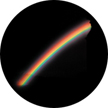 Gobo, Glass Color Scene: Real Rainbow - 86715-0