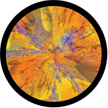 Gobo, Glass Color Abstract: Klee Motif (T. Nathan Mundhenk) - 86738-0