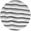 Gobo, Image Glass: Waves - 33606-0