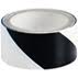 Safety Tape Black/White 2"x18yds