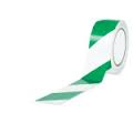 Safety Tape Green/White 2"x18yds