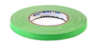 Spike Tape Fluorescent Green