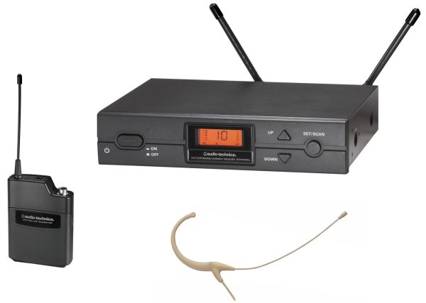 MIC, Wireless 2000,BP892 ATW-2192xbI Headworn Microphone System-0