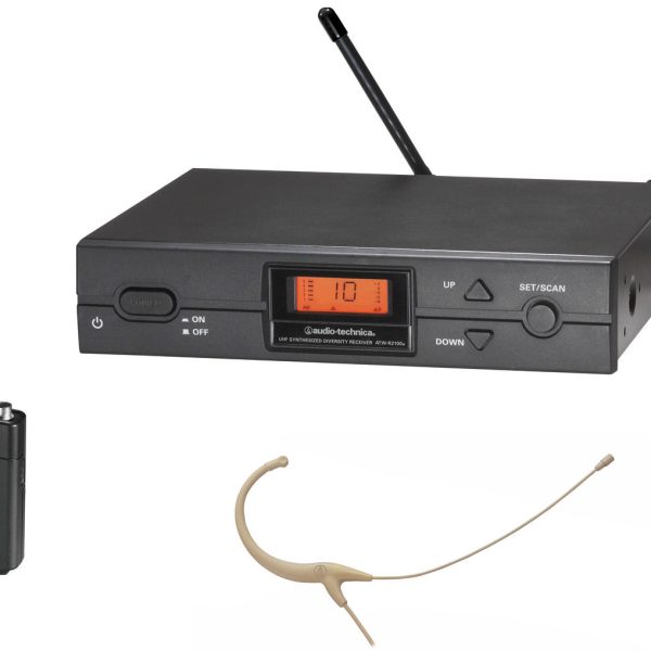 MIC, Wireless 2000,BP892 ATW-2192xbI Headworn Microphone System-0