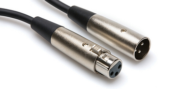 AES/EBU Cable, Hosa XLR3F to XLR3M, 30'