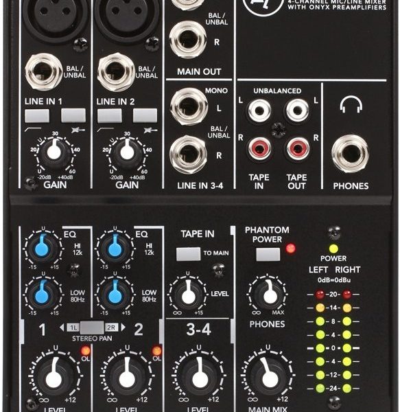 402VLZ4 analog mixers