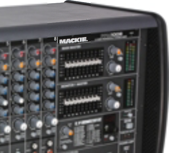 Mackie PPM1008 8-Channel 1600-Watt Powered Mixer