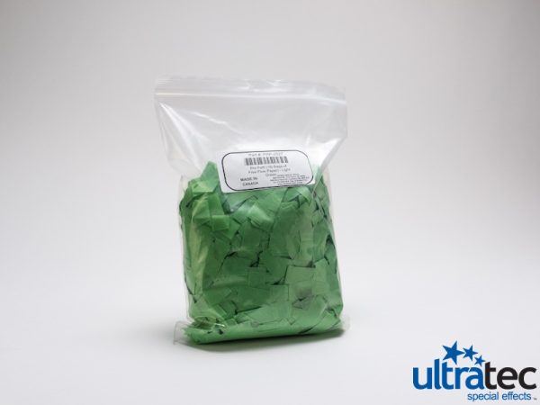 Pro Fetti (1lb Bags of Free Flow Paper)-light green
