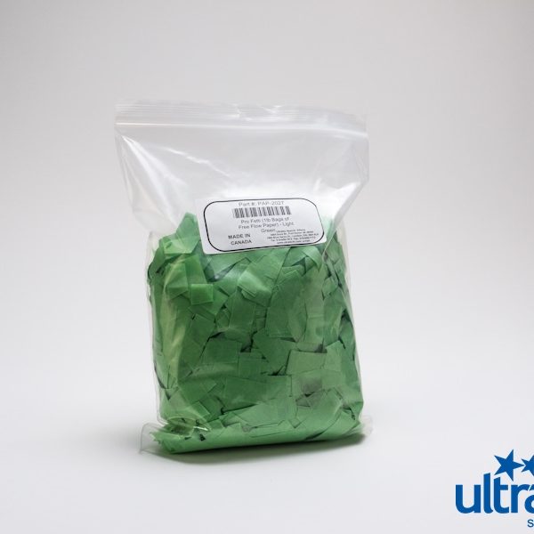 Pro Fetti (1lb Bags of Free Flow Paper)-light green